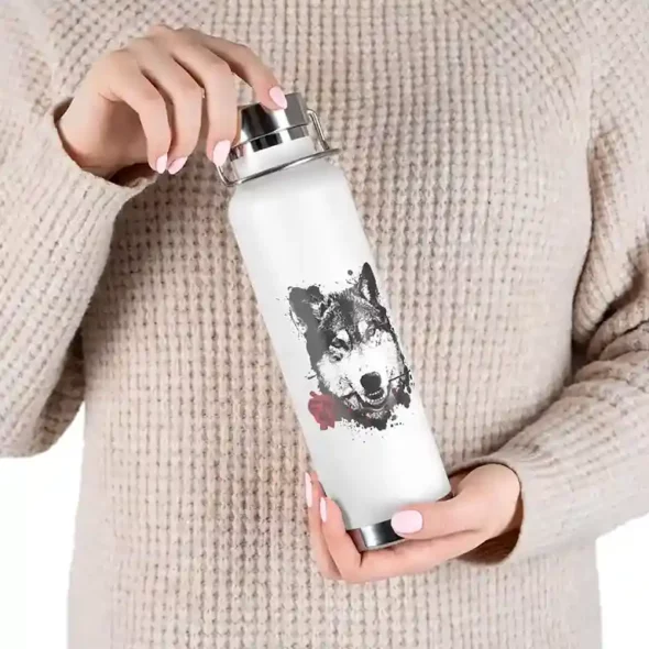 COPPER VACUUM INSULATED BOTTLE, 22OZ